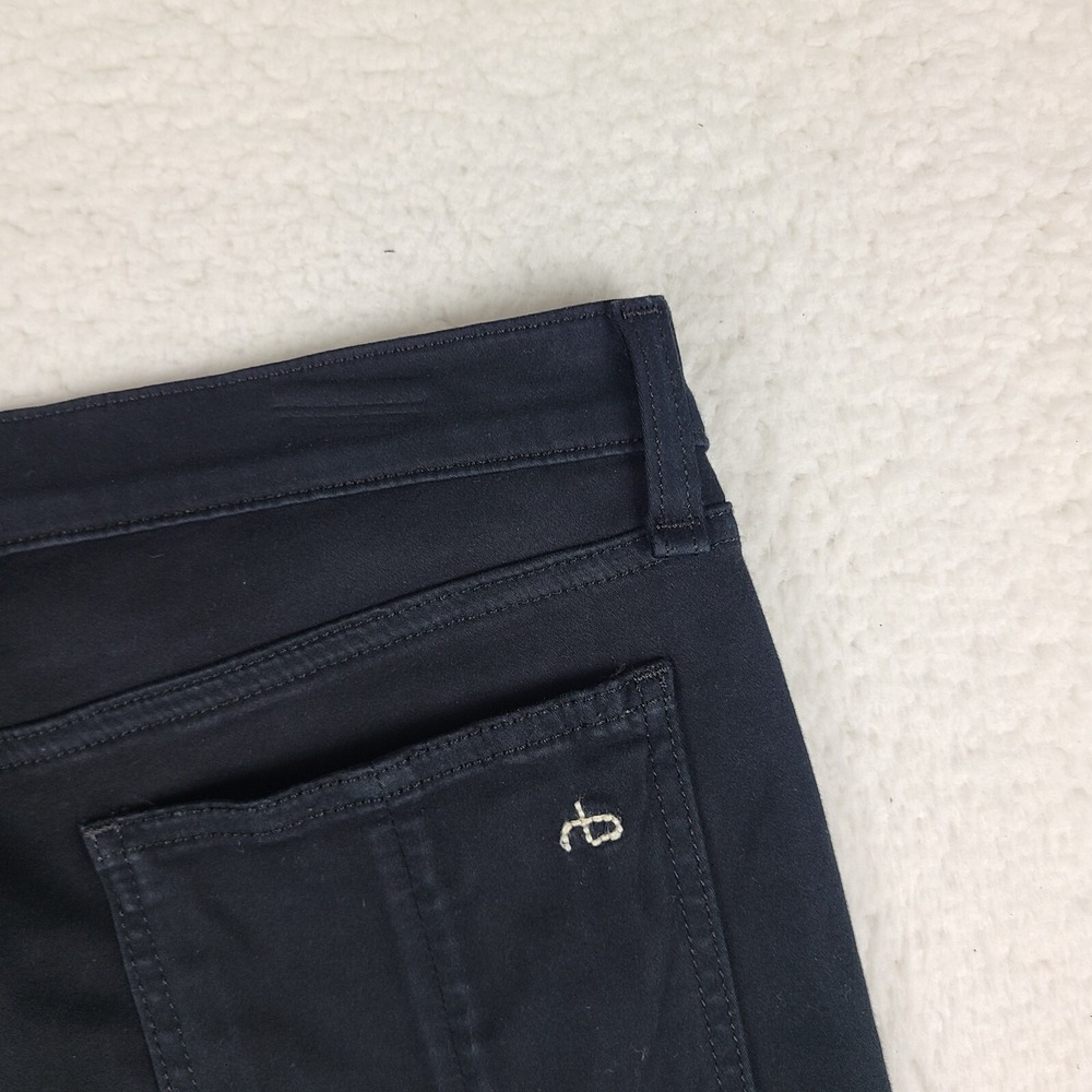 Rag Bone Jeans Womens‎ 29 Legging Skinny Wash Black Plush Soft Cotton GC - Picture 10 of 14
